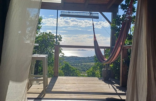 Albitreccia Ski Chalet | Charm and tranquility, panoramic views of the sea and the islands, 3 minutes from the beaches