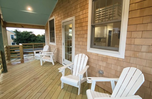 Avon Cottage | Charming 2-bedroom, NEW custom home, linens provided, walk to the beach!