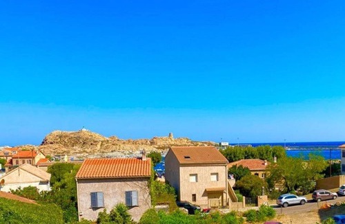 L'Ile-Rousse Apartment | Charming 2-room apartment downtown - sea view - harbor view