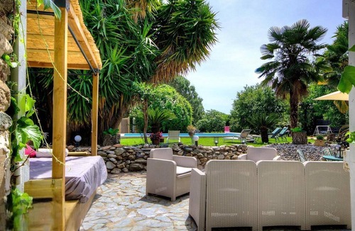 Santa-Lucia-di-Moriani House | Charming stone house with heated pool in a 5000m2 estate