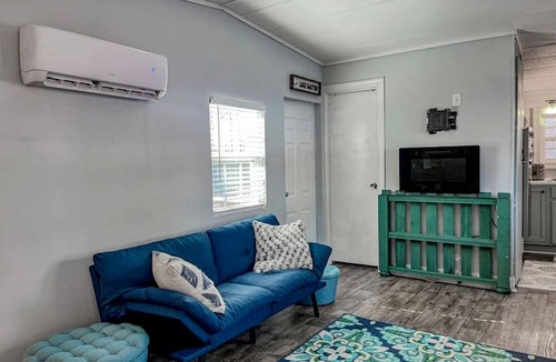 Littleton House | Charming Lakefront Tiny Home with Fire Pit, Grill, and Bocce Ball Near Littleton, North Carolina