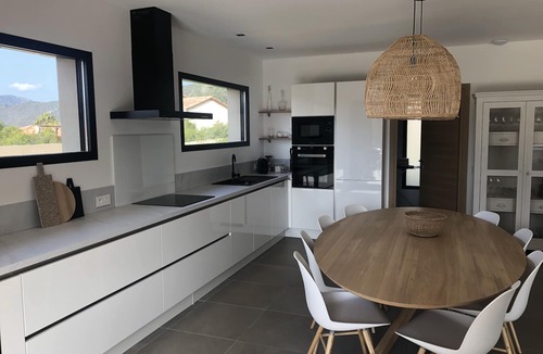 Oletta House | Charming new villa 3 km from the port of St Florent and the beaches
