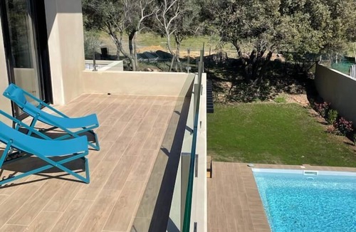 Oletta House | Charming new villa 3 km from the port of St Florent and the beaches