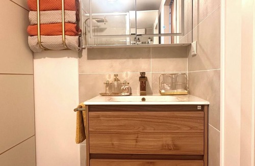 Sarrola-Carcopino Apartment | Charming one-bedroom apartment with mountain views, 10 minutes from Tahiti Beach and Capitello.
