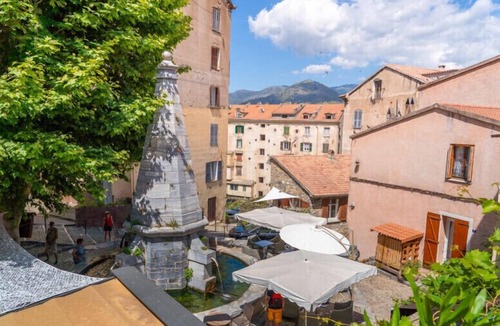 Corte Apartment | Charming T1 full center Corte 13 cours paoli free wifi quiet bright