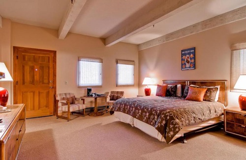 Ketchum House | Christophe Condo 503 - Year-round Outdoor Pool and Hot Tub and Bald Mt Views