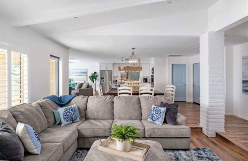 Trail West House | Coastal Charm Oasis - Heated Pool & More