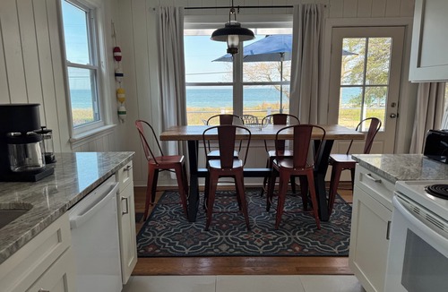 Calvert Beach-Long Beach House | Coastal retreat with direct beach access and sweeping Chesapeake Bay water views