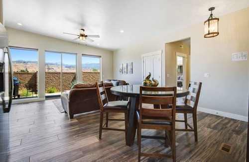 Moab South Valley House | Comfortable Moab condo with patio and views - close to Arches and downtown