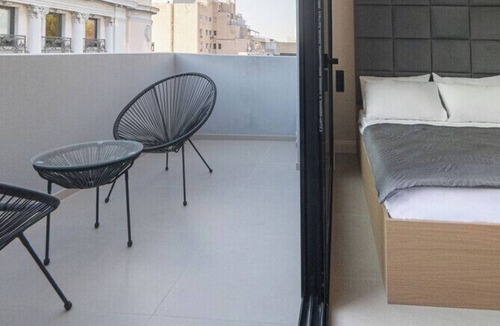 Piraeus Apartment | Contemporary Studio at AKVA with Terrace