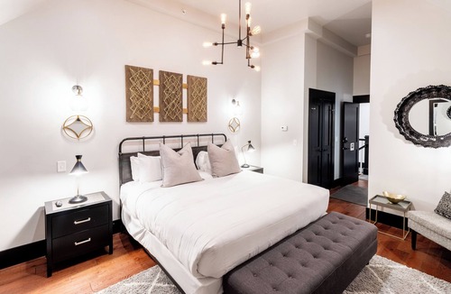 Fifth Ward House | Converted Historic Firehouse in Convenient Location w/Luxurious Finishes