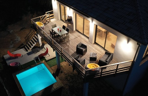 Taglio-Isolaccio House | Corse et Zen : VILLA SUR LES BOIS 85m² 5/7 pers, Swimming pool, Beach 3 minutes away,