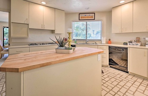 Borrego Springs House | Country Club Home: Mtn Views, Pool, Fire Pit!