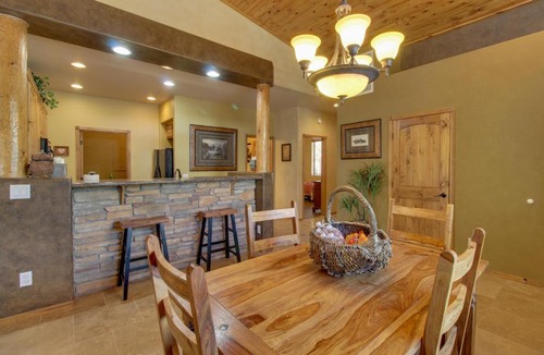 Torreon Villa | Covered Deck: Cozy Show Low Villa in Torreon!