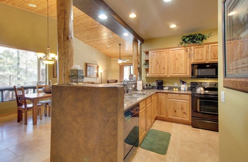 Torreon Villa | Covered Deck: Cozy Show Low Villa in Torreon!