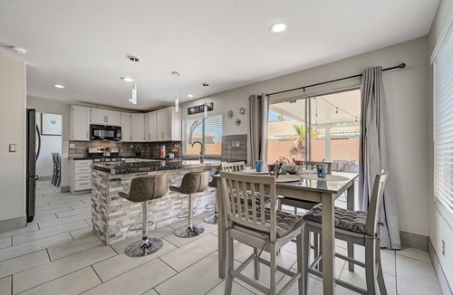 Silverado Ranch House | Cozy 5-Bedroom Oasis Near the Strip: Arcades, Pool, and BBQ Haven!