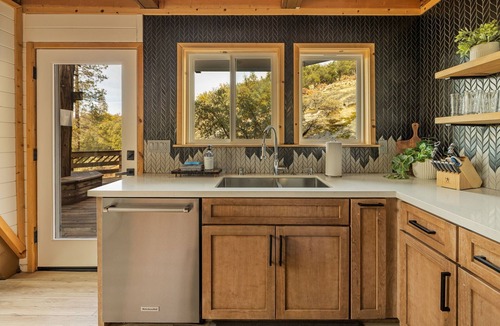 Bass Lake Cabin | Cozy A Frame Cabin, Bass Lake, Ca-Acorn Falls