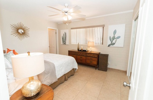 Southwest Village Condo | Cozy Cactus Condo - Walk to Old Town - Sleeps 6