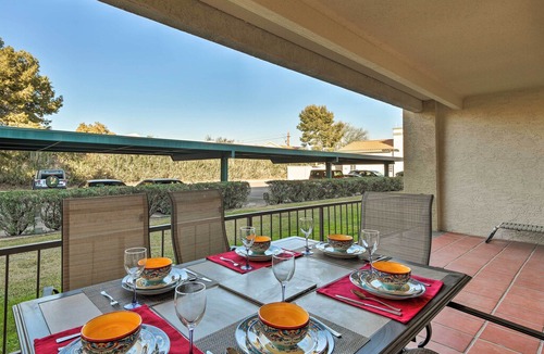 Inner Circle Condo | Cozy Condo w/ Balcony - Walk to Salt River Fields!