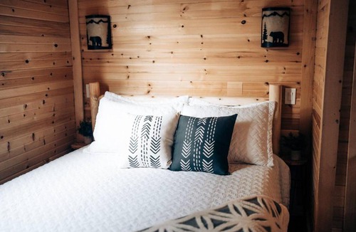 Williams Cabin | Cozy Cub Cabin, Wilderness Retreat Williams AZ near Grand Canyon, Fire pit