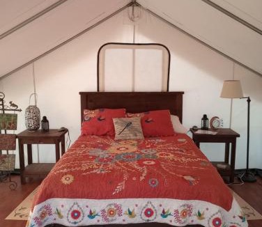 Sevier County Other | Cozy Glamp Tents at Wildland Gardens