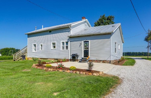 New Haven  Huron County House | Cozy Greenwich Vacation Rental w/Fire Pit