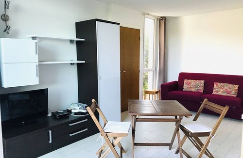 Marine de Saint Ambroggio Apartment | Cozy Studio with Terrace Near Beach in Lumio