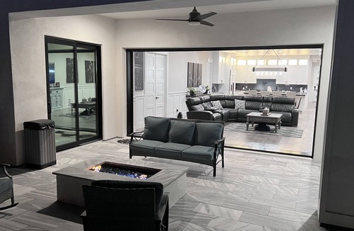 Buckeye House | Custom 3500 sq ft home 4 BR 3.5 Ba Pool /10 person spa on 1 acre with RV hookup.
