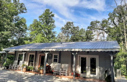 Stanton Cabin | Dappled Grey Cabin with hot tub at Red River Gorge
