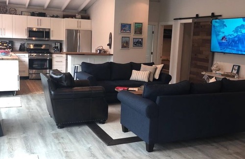 Bayberry Dunes House | Davis Park, Fire Island. Bay/sunset views. Updated 4 bed/2 bath house w A/C
