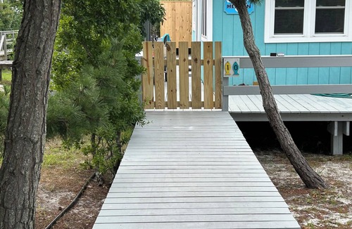 Bayberry Dunes House | Davis Park, Fire Island. Bay/sunset views. Updated 4 bed/2 bath house w A/C