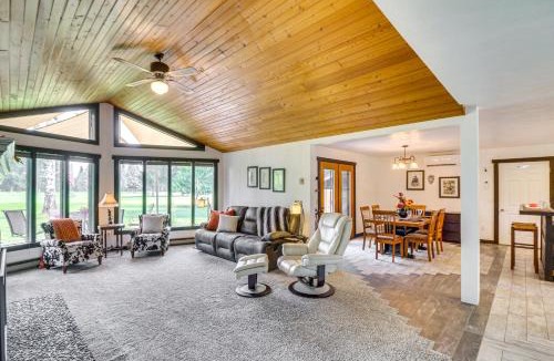 Libby House | Deck & Mtn Views: Libby Home on Golf Course!