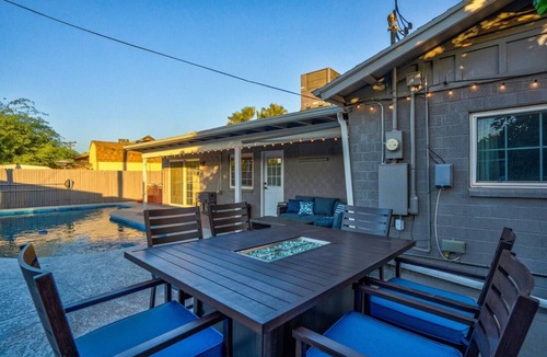 Park Scottsdale One House | Desert Hideaway: Luxe Pool, Hot Tub, & Fire Pit!