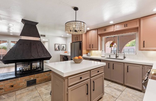 Shalimar House | Desert Rose - Historic Pink Hacienda with Heated Pool & Billiards