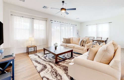 San Tan Valley House | Dog-friendly 2-story home with enclosed backyard, patio, grill, streaming, & W/D