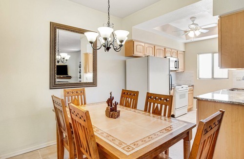 Skyline Bel Air Estates Condo | Dog-friendly, ground-floor condo with mountain view, fireplace, pool & hot tub
