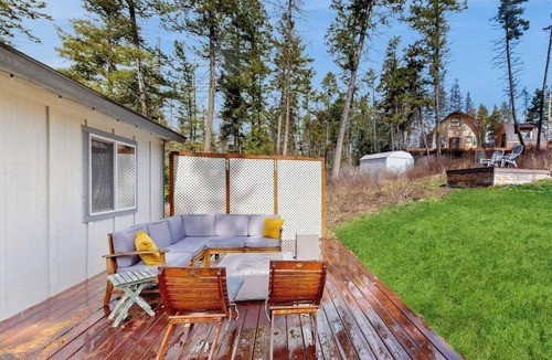 Whitefish House | Dog-friendly home with deck & firepit, walk to 500+ acres of off-leash trails