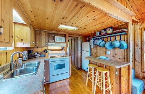 Hector House | Dog-friendly house close to Seneca Lake with firepit, deck, loft, & washer/dryer