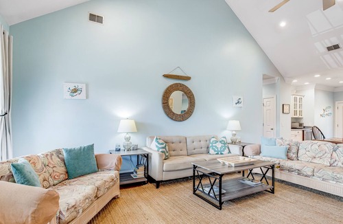 Edisto Island House | Dog-Friendly House 1 Block From Beach w/Private Pool, Patio, Private W/D, & WiFi