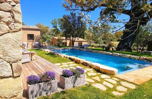 San-Gavino-di-Carbini House | Domaine de Gialla Bergerie Prugna, 8 pers, piscine chauffée, 10 mn plage
