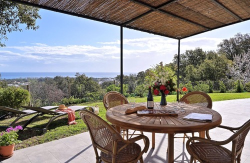 Cervione House | Domaine Punta della Guardia Panorama maquis et mer