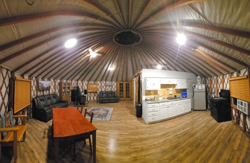 Fort Defiance RV Rental | Dragonfly Yurt glamping