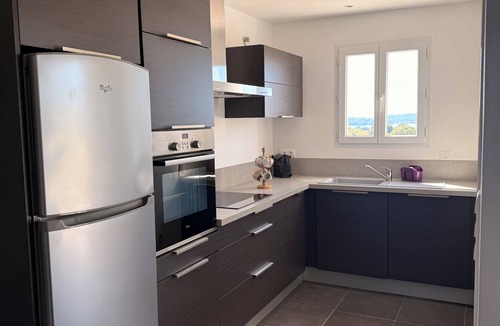 Pinarellu Apartment | Duplex with terraces, 500m from the beach, sea view in residence with swimming pool