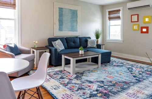 Off Broadway Apartment | Eclectic Apt Above Brewer’s in Heart of Newport
