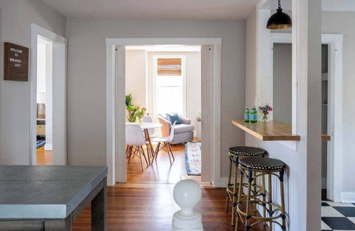Off Broadway Apartment | Eclectic Apt Above Brewer’s in Heart of Newport