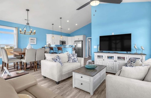 Ocean City Beach House | Elegant Sunset Retreat Walk to Beach Elevator Dogs Ok 4BR Bunk Room