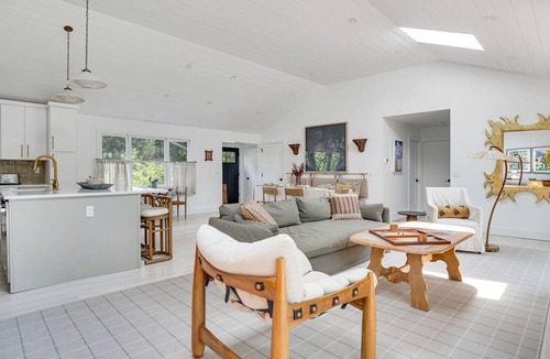 Cutchogue House | Elevated North Fork Escape with Chic Interiors and Private Poolside Oasis -.