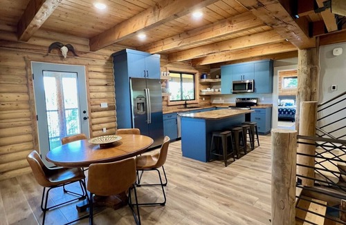 Beaver Cabin | Enchanting Ski In Ski Out Log Cabin in Beaver at Eagle Point Resort, sleeps 20+