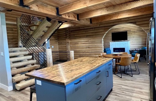 Beaver Cabin | Enchanting Ski In Ski Out Log Cabin in Beaver at Eagle Point Resort, sleeps 20+