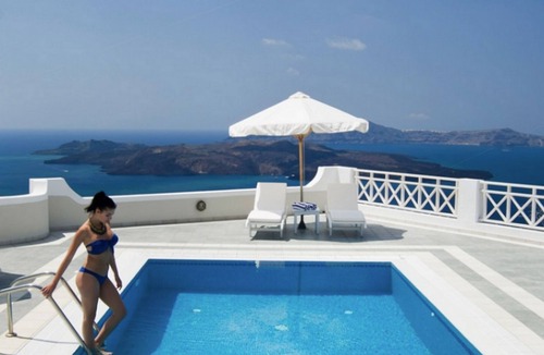 Fira Villa | Endearing Santorini Villa | Villa Delphi | 2 Bedrooms | Breathtaking Caldera.